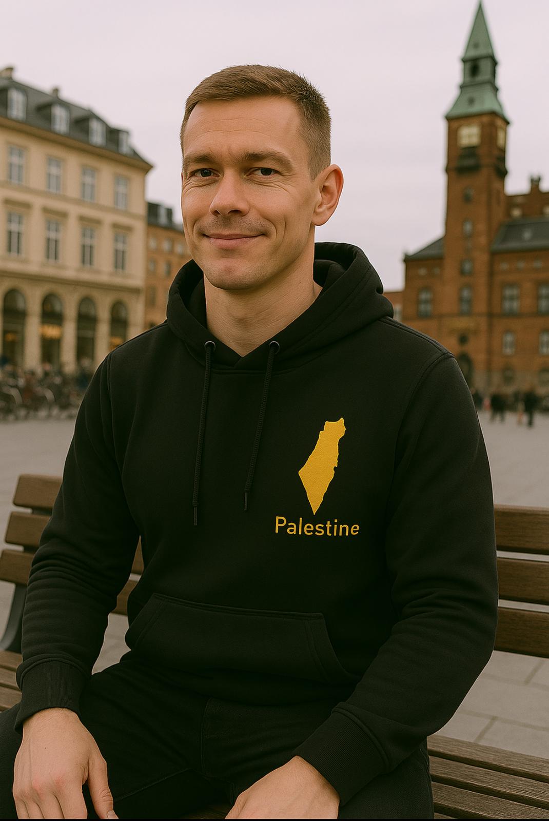 Palestine Hoodie Black