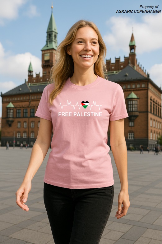 Free Palestine Heart